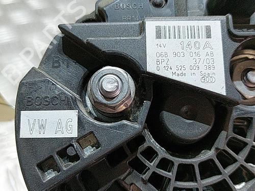 Used Alternator Alternator AUDI A4 B6 Avant (8E5) 2.0 FSI (150 hp) 21506445 21506445