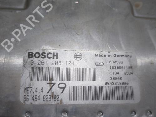 Engine control unit (ECU) PEUGEOT 206 CC (2D) 1.6 16V (2DNFUF, 2DNFUR) | BP25004208M57 