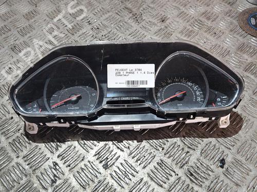 Used Instrument cluster PEUGEOT 208 I (CA_, CC_) 1.4 HDi (68 hp) 21671237