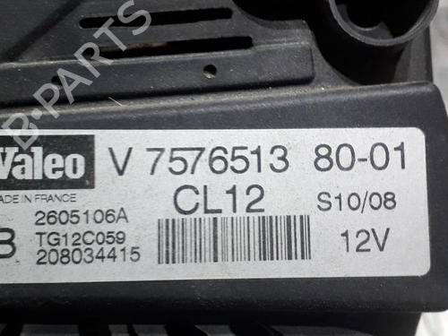 Used Alternator Alternator PEUGEOT 308 I (4A_, 4C_) 1.6 16V (120 hp) 21511421 21511421