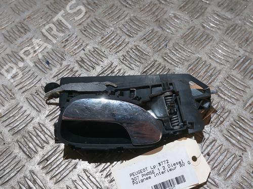 Used Front left interior door handle PEUGEOT 307 (3A/C) 2.0 HDi 110 (107 hp) 21596013