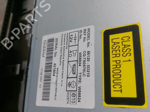 radio-toyota-yaris-_p9_-2005-2006-2007-2008-2009-2010-2011-2012-2013-2014-23810804 main image