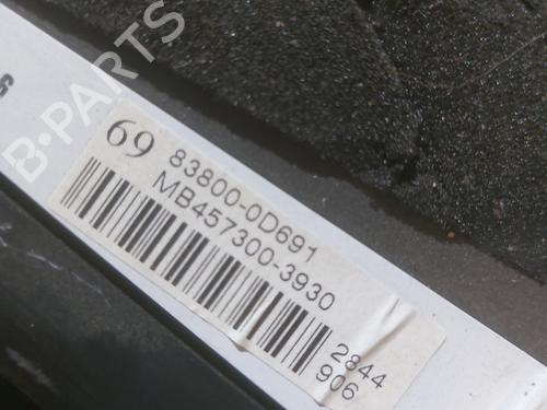 Instrument cluster TOYOTA YARIS (_P9_) 1.4 D-4D (NLP90_, NLP90R) | BP26578760C47 