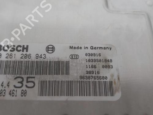 Engine control unit (ECU) PEUGEOT 307 (3A/C) 1.6 16V | BP34143481M57 - Image 3