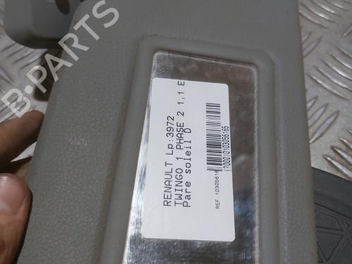 Used Right sun visor Right sun visor RENAULT TWINGO I (C06_) 1.2 (C066, C068) (58 hp) 24367806 24367806