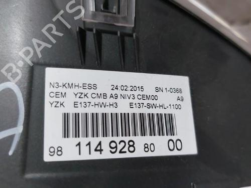 Instrument cluster PEUGEOT 208 I (CA_, CC_) 1.2 VTI 82 | BP21512077C47