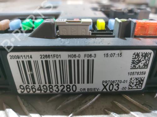 Used Fuse box Fuse box CITROËN C3 II (SC_) 1.4 HDi 70 (SC8HZC, SC8HR0, SC8HP4) (68 hp) 21505132 21505132