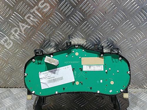 Used Instrument cluster PEUGEOT 207 (WA_, WC_) 1.6 HDi (90 hp) 21504582