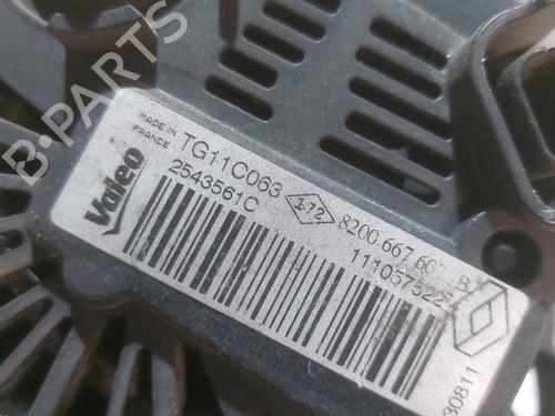 Alternator DACIA DUSTER (HS_) 1.6 16V Hi-Flex | BP25894559M7 