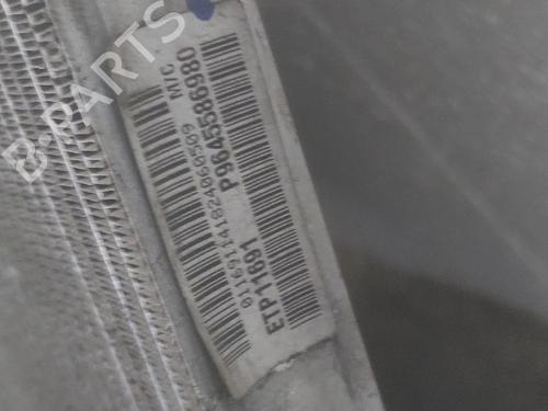 Used Water radiator Water radiator PEUGEOT 407 (6D_) 1.6 HDi 110 (6D9HZC, 6D9HYC) (109 hp) 36762463 36762463