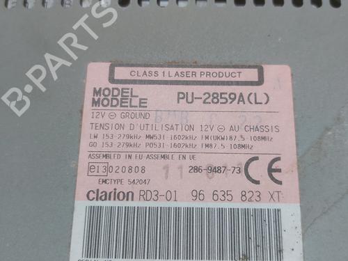 Radio PEUGEOT 206+ (2L_, 2M_) 1.4 HDi eco 70 | BP27094827E6 