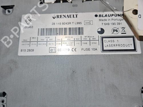 Used Radio Radio RENAULT SCÉNIC III (JZ0/1_) 1.9 dCi (JZ0J, JZ1J, JZ1K, JZ1S) (131 hp) 21671261 21671261