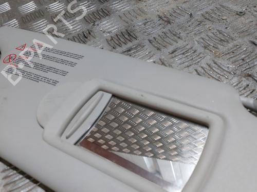 Used Right sun visor Right sun visor RENAULT CLIO III (BR0/1, CR0/1) 1.5 dCi (BR17, CR17) (86 hp) 21510399 21510399