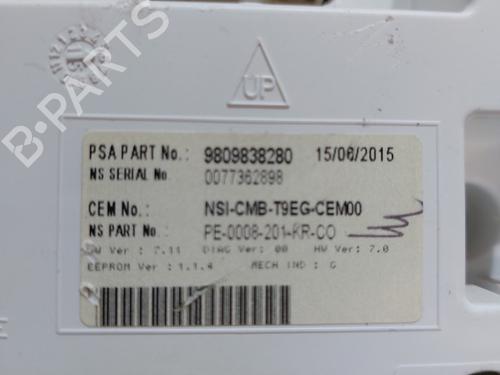 Instrument cluster PEUGEOT 308 II (LB_, LP_, LW_, LH_, L3_) 1.2 THP 110 | BP21505013C47 