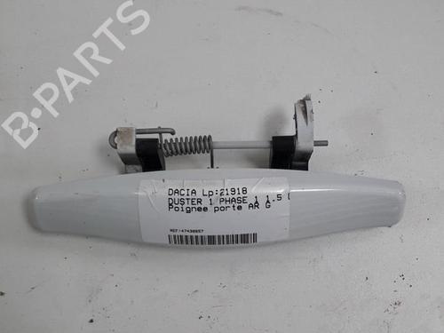 Used Rear left exterior door handle DACIA DUSTER (HS_) 1.5 dCi (HSMC) (107 hp) 28805584