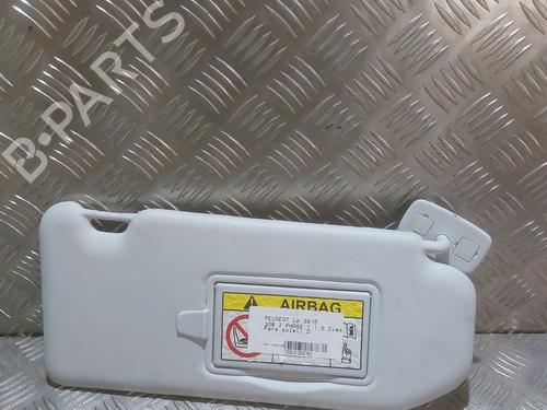 Used Right sun visor PEUGEOT 308 II (LB_, LP_, LW_, LH_, L3_) 1.6 HDi (92 hp) 26021988