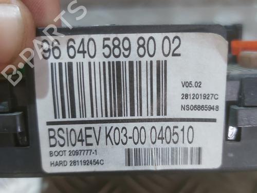 Module électronique CITROËN BERLINGO MULTISPACE (B9) 1.6 HDi 110 | BP27612953M83 