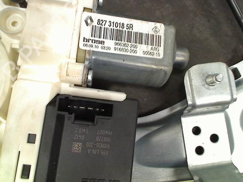 Rear left window mechanism RENAULT MEGANE III Hatchback (BZ0/1_, B3_) 1.2 TCe (BZ2B, BZ11) | BP21911472C24 