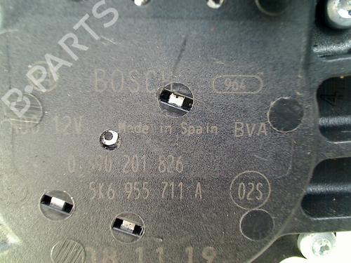 Rear wiper motor VW GOLF VI (5K1) 1.2 TSI | BP21917076M102 