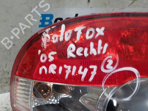 Used Right taillight VW FOX Hatchback (5Z1, 5Z3, 5Z4) 1.2 (55 hp) 23043166