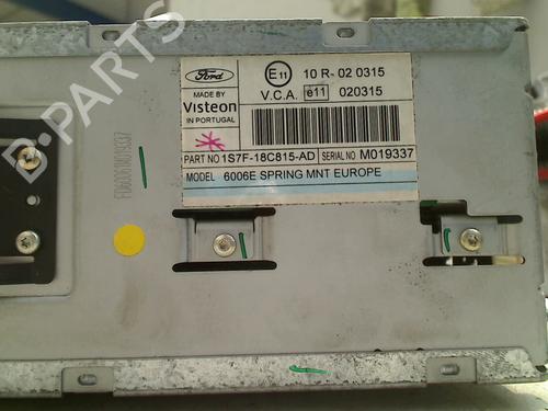 Radio FORD MONDEO III Turnier (BWY) 1.8 16V | BP21923623E6 