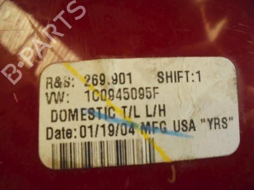 Left taillight VW NEW BEETLE Convertible (1Y7) 2.0 | BP23043143C34 