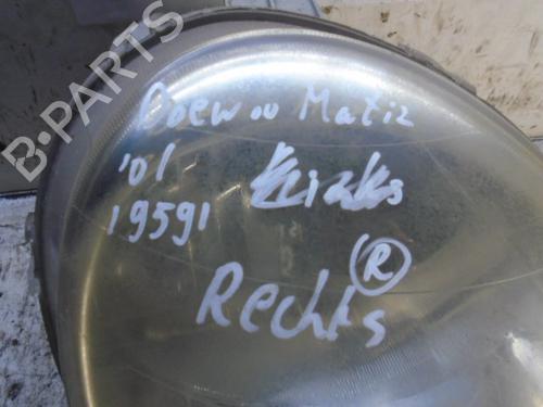 Used Right headlight DAEWOO MATIZ (M100, M150) 0.8 (52 hp) 23025371