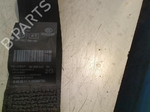 Rear left seatbelt PEUGEOT 5008 (0U_, 0E_) 1.6 16V | BP21928005I29 
