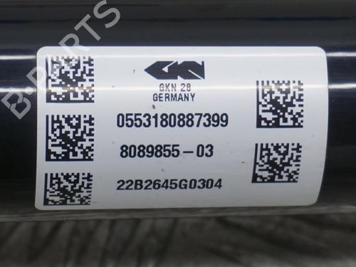 Left rear driveshaft BMW 3 (G20, G80, G28) M3 Competition xDrive | BP26896999M40 