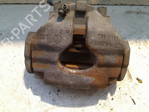Used Right front brake caliper VW TRANSPORTER T5 Bus (7HB, 7HJ, 7EB, 7EJ) 2.5 TDI (130 hp) 21926880