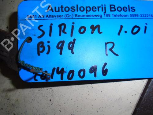 Used Left front steering knuckle DAIHATSU SIRION (M1) 1.0 i (M100) (56 hp) 23024967
