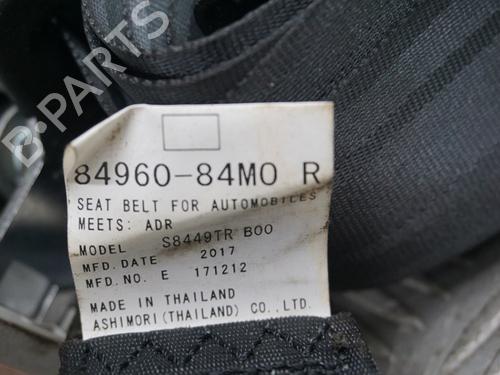 Rear right seatbelt SUZUKI CELERIO (LF) 1.0 (AVK310) | BP23015129I28 