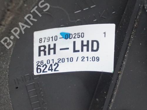 Right mirror TOYOTA YARIS (_P9_) 1.33 VVT-i (NSP90_, NSP90R) | BP23019042C27 