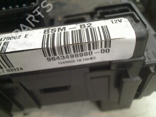 Comfort control module PEUGEOT 206 SW (2E/K) 1.4 | BP21925011M56 