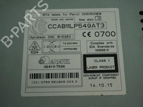 Radio LAND ROVER RANGE ROVER EVOQUE (L538) 2.2 D 4x4 | BP22175173E6 
