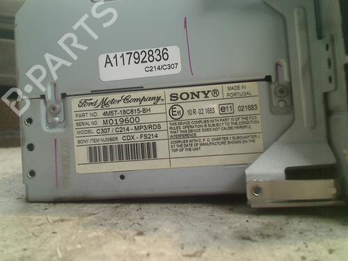 Radio FORD FOCUS II Turnier (DA_, FFS, DS) 2.0 TDCi | BP21925669E6