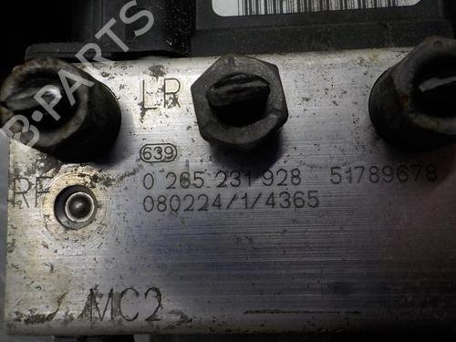 ABS pump FIAT BRAVO II (198_) 1.4 T-Jet (198AXG1B) | BP23009992M43 