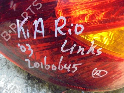 Left taillight KIA RIO I Hatchback (DC) 1.5 16V | BP23025452C34 