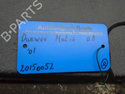 Used Rear parcel shelf DAEWOO MATIZ (M100, M150) 0.8 (52 hp) 23025511