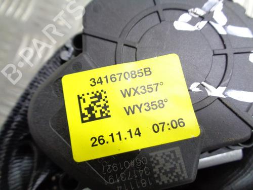 Rear left seatbelt RENAULT TWINGO III (BCM_, BCA_) 1.0 SCe 70 | BP23011990I29 