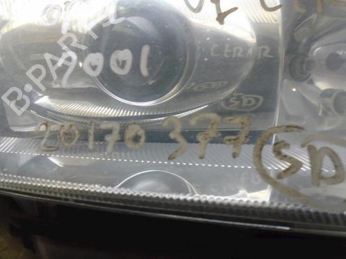 Used Right headlight OPEL VECTRA B (J96) 2.6 i V6 (F19) (170 hp) 23025864