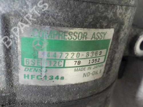 AC compressor MERCEDES-BENZ A-CLASS (W168) A 140 (168.031, 168.131) | BP23004782M34 
