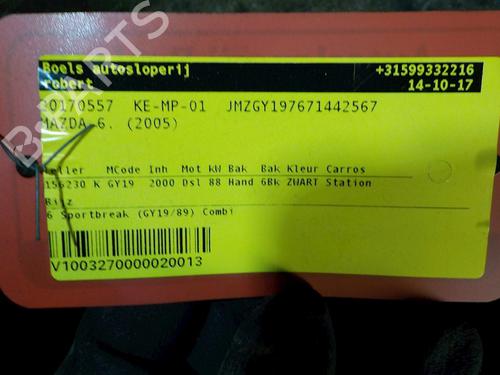 Used Fuel pump MAZDA 6 Station Wagon (GY) 2.3 (GY3W, GY10) (166 hp) 23004753