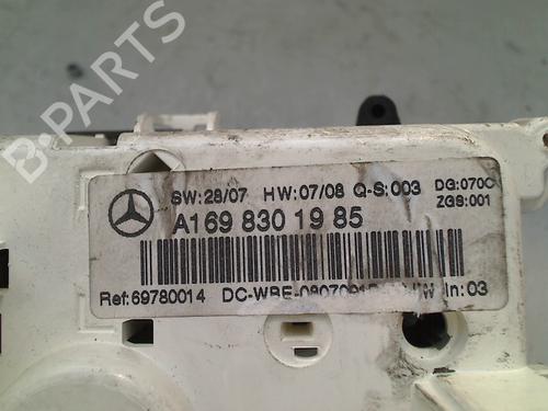 Climate control MERCEDES-BENZ A-CLASS (W169) A 150 (169.031, 169.331) | BP21916372I5 