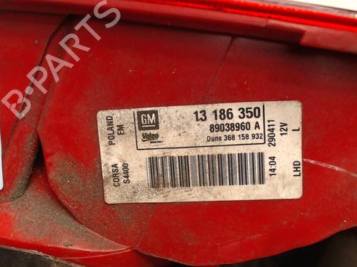 Left taillight OPEL CORSA D (S07) 1.3 CDTI (L08, L68) | BP21941556C34 