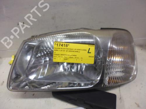 Used Left headlight HYUNDAI ACCENT II (LC) 1.3 (86 hp) 21905755