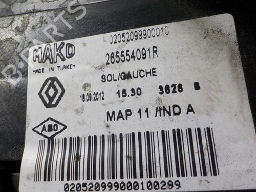 Left taillight RENAULT CLIO IV (BH_) 0.9 TCe 90 (BHNF, BHMA, BHMH, BHJK, BHJR) | BP23006324C34 