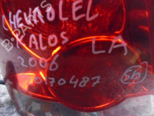 Left taillight DAEWOO KALOS (KLAS) 1.2 | BP23003593C34 