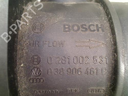 Mass air flow sensor VW POLO (9N_, 9A_) 1.4 TDI | BP21923464M95 