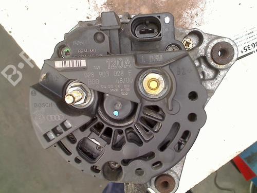 Alternator VW GOLF IV (1J1) 1.9 TDI | BP21934062M7 